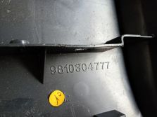 PEUGEOT EXPERT IV 2.0 HDI OBUDOWA OSŁONA PLASTIK 9810304777