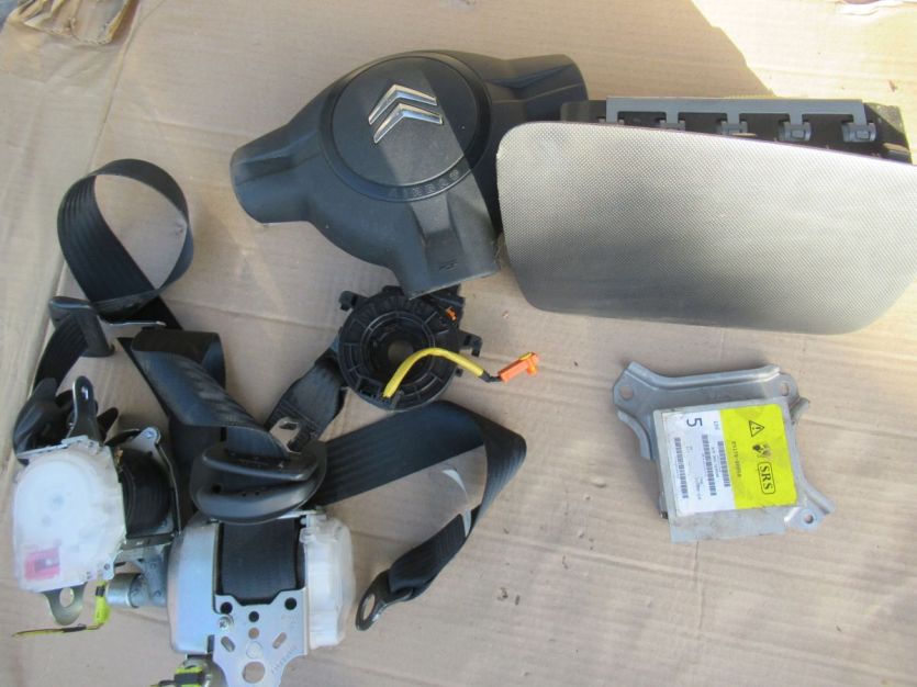 CITROEN C1 5D 05-12 1.0 PODUSZKI AIRBAGI PASY