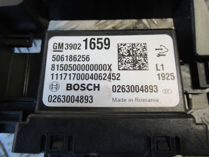 OPEL ZAFIRA C LIFT 2017 R. 2.0 TDCI MODUŁ PDC 39021659