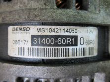 SUZUKI SX4 S-CROSS 1.0 K10C LIFT 2019 ALTERNATOR 31400-60R1