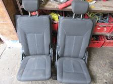 OPEL ZAFIRA C LIFT 2017 R. FOTELE TYŁ 3 RZĄD