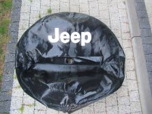JEEP WRANGLER JL SAHARA 2019 R. POKROWIEC NA KOŁO ZAPASOWE OSŁONA KOŁA