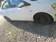 CHEVROLET AVEO T300 DRZWI PRAWY PRZÓD TYŁ PRAWE BIAŁY WYSYŁKA