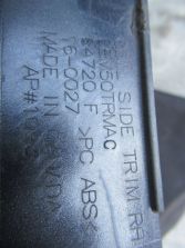 JEEP WRANGLER JL SAHARA 4D 2018 R. NAROŻNIK PODSZYBIA PRAWY 6BM50TRMAC