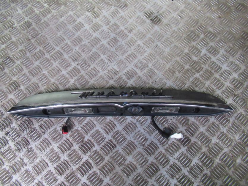 MASERATI GHIBLI M157 BLENDA KLAPY BAGAZNIKA TYŁ 672/B 178269 14262 KAMERA
