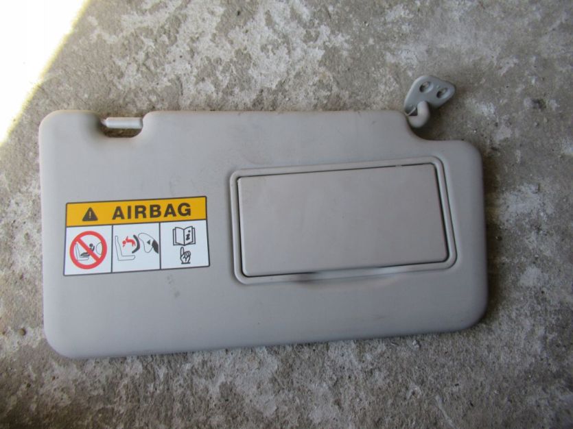 RENAULT KOLEOS I LIFT 2013 R. osłona przeciwsłoneczna prawa