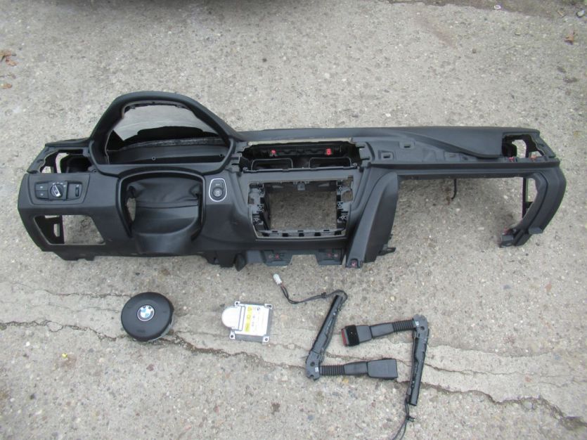 BMW 4 F36 430i 2016 . DESKA PODUSZKI AIRBAGI ORYINALNA WYSYŁK