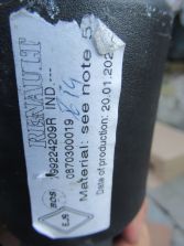 DACIA LODGY LIFT ROLETA BAGAŻNIKA 799224209R