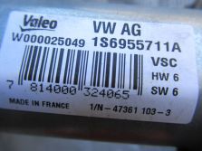 SEAT MII SILNICZEK WYCIERACZKI TYŁ 1S6955711A