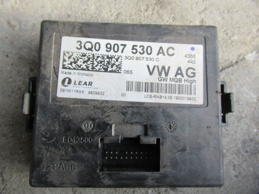 SKODA SCALA MODUŁ STEROWNIK 3Q0907530AC