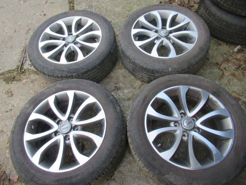 NISSAN JUKE I LIFT FELGI KOŁA aluminiowe 17 7X17 47MM 5x114.3 WYSYŁKA