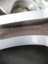 NISSAN JUKE I LIFT FELGI KOŁA aluminiowe 17 7X17 47MM 5x114.3 WYSYŁKA