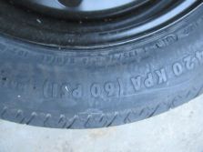 NISSAN JUKE I LIFT 2015 R. KOŁO DOJAZDOWE DOJAZDÓWKA