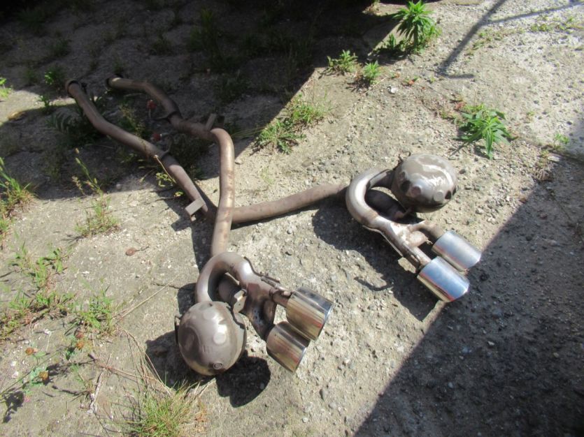 MASERATI GHIBLI M157 3.0 D TŁUMIK LEWY