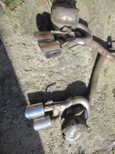 MASERATI GHIBLI M157 3.0 D TŁUMIK LEWY