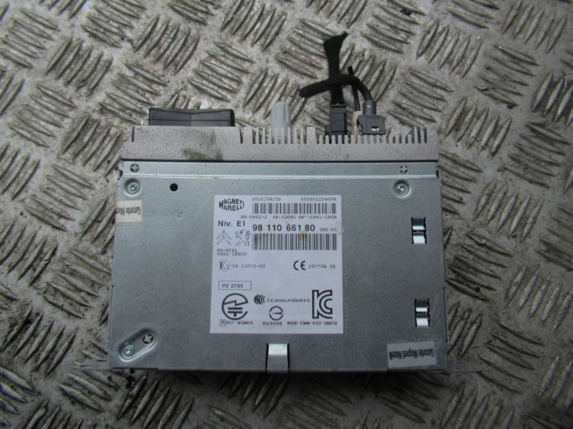 PEUGEOT 2008 I 2015 R. RADIO 9811066180