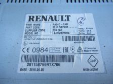 DACIA DUSTER I LIFT 2016 R. RADIO RAMKA 281158799R