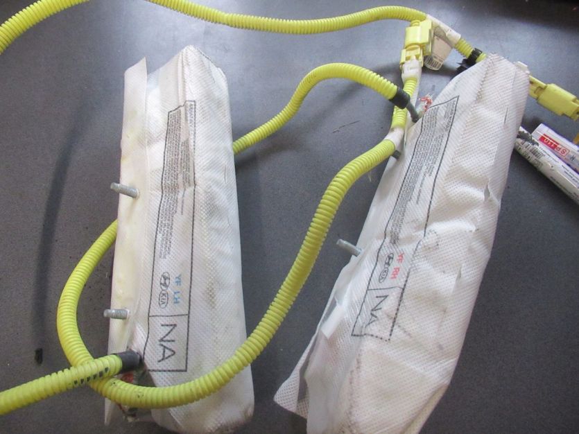 HYUNDAI SONATA HYBRID 2010-2015 2.4 PODUSZKA FOTELA LEWA