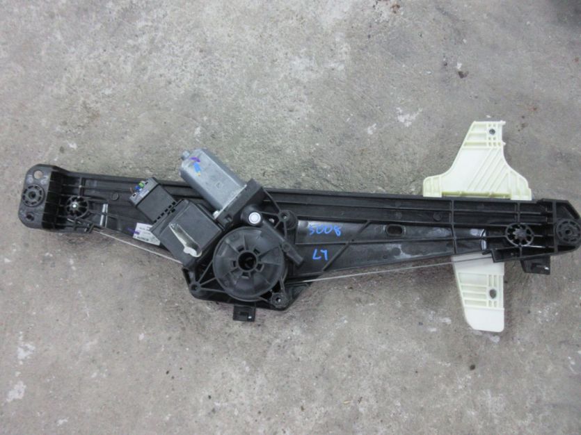 PEUGEOT 5008 II 2018 R. MECHANIZM SZYBY LEWY TYŁ