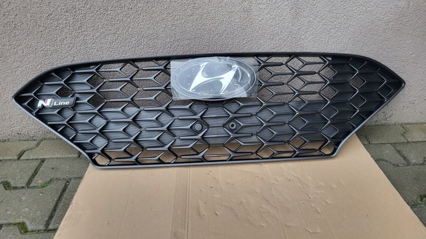 Atrapa chłodnicy GRILL PRZÓD Pod Radar ACC Hyundai i30 III LIFT N-LINE NOWY