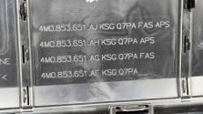 Atrapa chłodnicy GRILL Audi Q7 4M LIFT 19- OE 4M0853651AJ AH AG AF OE NOWA!