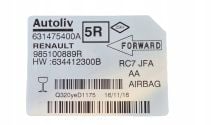 Sensor AIR BAG Moduł Sterownik Renault Scenic IV Megane IV OE 985100889R