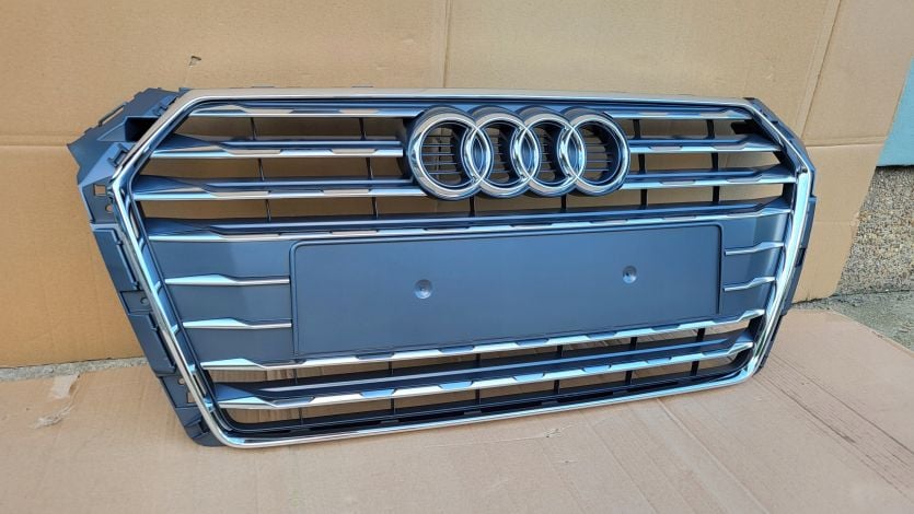 Atrapa chłodnicy GRILL Audi A4 B9 8W0 8W 15-19 CHROM OE 8W0853651AB NOWA !!