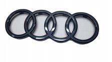 Emblemat Znaczek Logo AUDI Atrapy GRILLA Q7 Q8 24- CZARNY OE 8MA853605 A/B