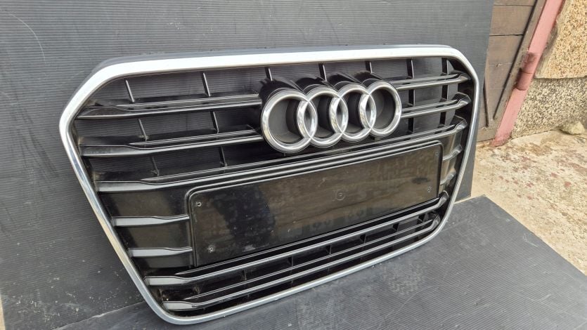 Atrapa chłodnicy GRILL Audi A6 C7 4G LIFT 2014-2018 OE 4G0853653 ŁADNY ORYG