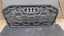 Atrapa chłodnicy GRILL Audi A6 C8 4K LIFT PDC OE 4K0853651T BLACK ORYGINAŁ