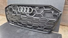 Atrapa chłodnicy GRILL Audi A6 C8 4K LIFT PDC OE 4K0853651T BLACK ORYGINAŁ