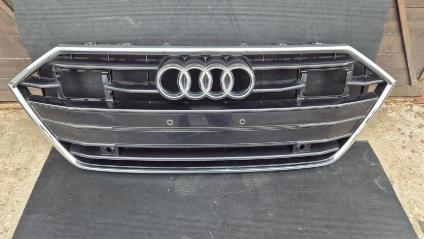 Atrapa chłodnicy GRILL Audi A7 C8 4K8 18-23 PDC OE 4K8853651A ORYGIN Chrom