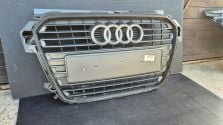 Atrapa chłodnicy GRILL PRZÓD Audi A1 8X0 10-14 OE 8X0853651 ORYGINAŁ CARBON