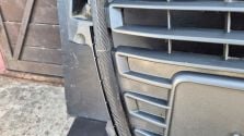 Atrapa chłodnicy GRILL PRZÓD Audi A1 8X0 10-14 OE 8X0853651 ORYGINAŁ CARBON