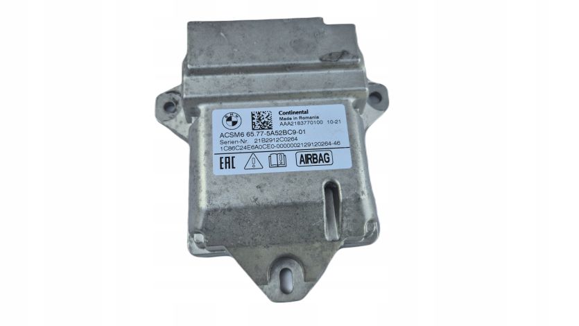 Sterownik Poduszek AIRBAG AIR BAG ACSM6 BMW G60 G70 G05 G06 G07 OE 5A52BC9