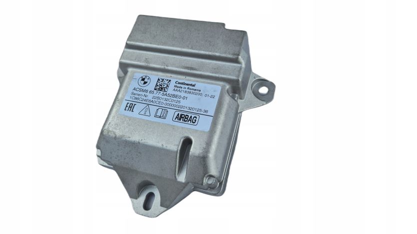 Sterownik Poduszek AIRBAG AIR BAG ACSM6 BMW G60 G70 G05 G06 G07 OE 5A52BE0
