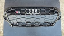 Atrapa chłodnicy GRILL Audi S5 A5 F5 8W6 LIFT 19- MAT + CHROMY ORYG. NOWA