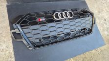 Atrapa chłodnicy GRILL Audi S5 A5 F5 8W6 LIFT 19- MAT + CHROMY ORYG. NOWA