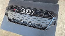 Atrapa chłodnicy GRILL Audi S5 A5 F5 8W6 LIFT 19- MAT + CHROMY ORYG. NOWA