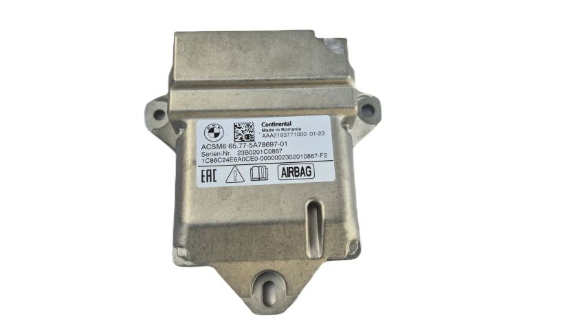 Sterownik Poduszek AIRBAG AIR BAG ACSM6 BMW G60 G70 G05 G06 G07 OE 5A78697