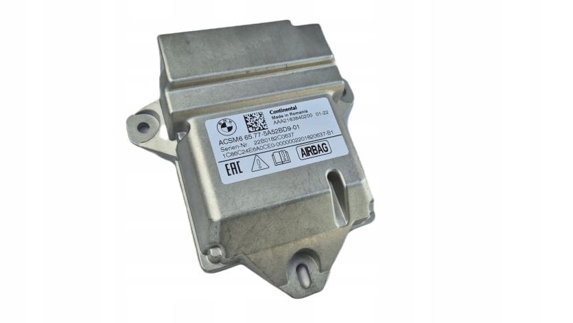 Sterownik Poduszek AIRBAG AIR BAG ACSM6 BMW G60 G70 G05 G06 G07 OE 5A52BD9