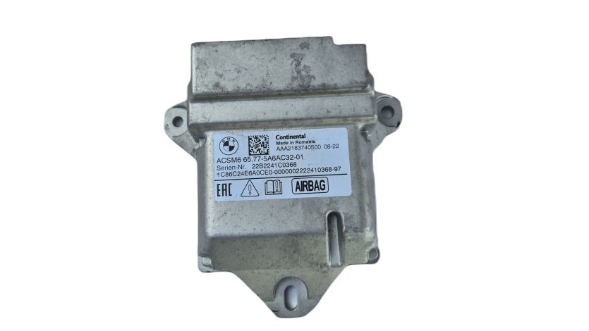 Sterownik Poduszek AIRBAG AIR BAG ACSM6 BMW G60 G70 G05 G06 G07 OE 5A6AC32
