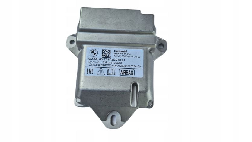 Sterownik Poduszek AIRBAG AIR BAG ACSM6 BMW G60 G70 G05 G06 G07 OE 5A5ED43