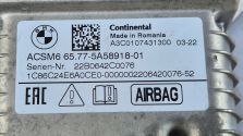 Sterownik Poduszek AIRBAG AIR BAG ACSM6 BMW G60 G70 G05 G06 G07 OE 5A58918