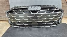 Atrapa chłodnicy GRILL Audi A3 8Y LIFT 24- S-LINE OE 8Y0853651AF BLACKCHROM