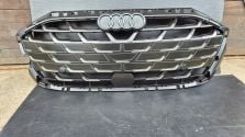 Atrapa chłodnicy GRILL Audi A3 8Y LIFT 24- S-LINE OE 8Y0853651AF BLACKCHROM