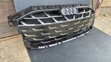Atrapa chłodnicy GRILL Audi A3 8Y LIFT 24- S-LINE OE 8Y0853651AF BLACKCHROM