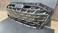 Atrapa chłodnicy GRILL Audi A3 8Y LIFT 24- S-LINE OE 8Y0853651AF BLACKCHROM