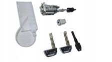 Kluczyki wkładki zamka KOMPLET Zestaw naprawczy Audi A6 C7 4G OE 4G0800375D