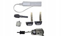 Kluczyki wkładki zamka KOMPLET Zestaw naprawczy Audi A6 C7 4G OE 4G0800375C